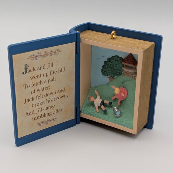 Hallmark Keepsake Jack and Jill Mother Goose 1995 NEW 3rd in Mother Goose Series - Picture 8 of 12